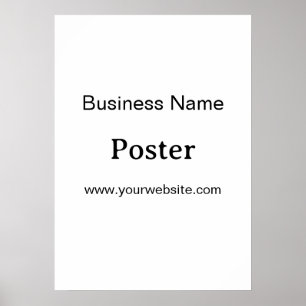Affiche Simple Brand Promotion Standard Semi-brillant 20"x
