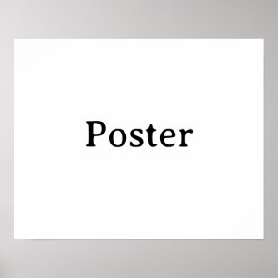 Affiche Simple Brand Promotion Standard Semi-brillant 20"x