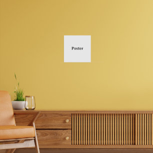 Affiche Simple Brand Promotion Standard Semi-Gloss 12"x12"
