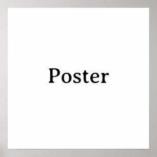 Affiche Simple Brand Promotion Standard Semi-Gloss 16"x16"