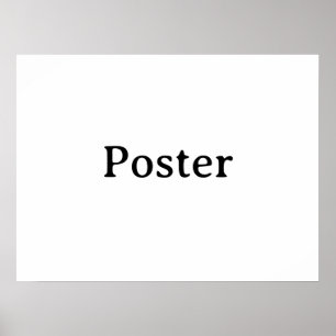 Affiche Simple Brand Promotion Standard Semi-Gloss 24"x18"
