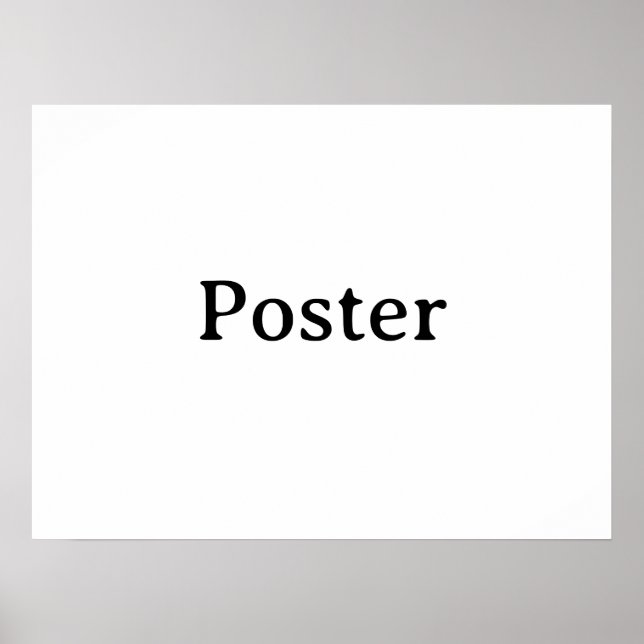 Affiche Simple Brand Promotion Standard Semi-Gloss 24"x18" (Devant)