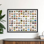 Affiche Simple Moderne Personnalisé 108 Photo Collage<br><div class="desc">Créez votre propre affiche photo-collage personnalisée avec 108 de vos photos préférées.</div>