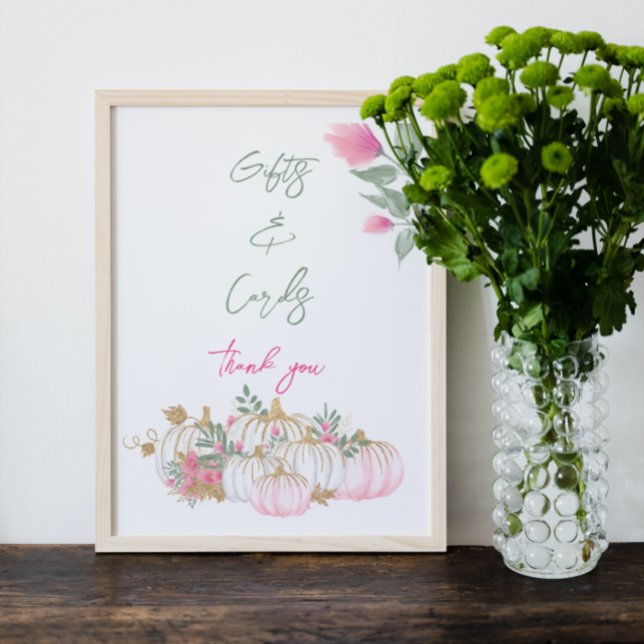 Affiche Simple rose blanc grenier mignonne petit bébé Citr (Créateur téléchargé)