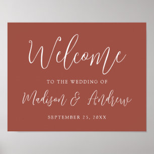 Affiche Simple Script Mariage de Bienvenue en Rust