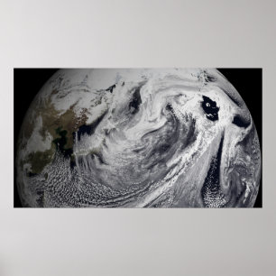 Affiche Simulation de nuage d'un seul jour 4