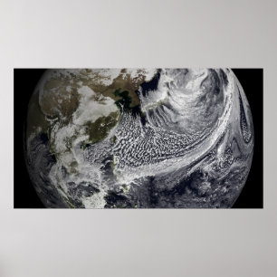 Affiche Simulation de nuage d'une seule journée 3