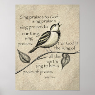 Affiche Sing praise!