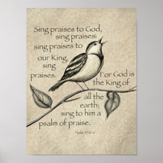 Affiche Sing praise!