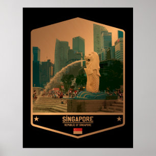 Affiche Singapour