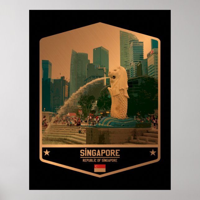 Affiche Singapour (Devant)