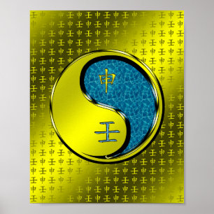 Affiche Singe d'eau