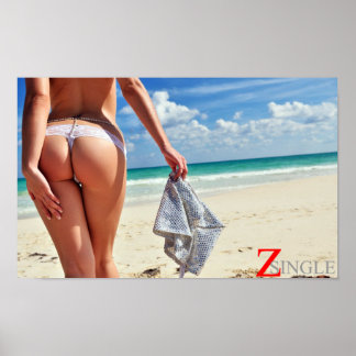 Affiche Single Z "Gardez vos yeux sur l'océan"