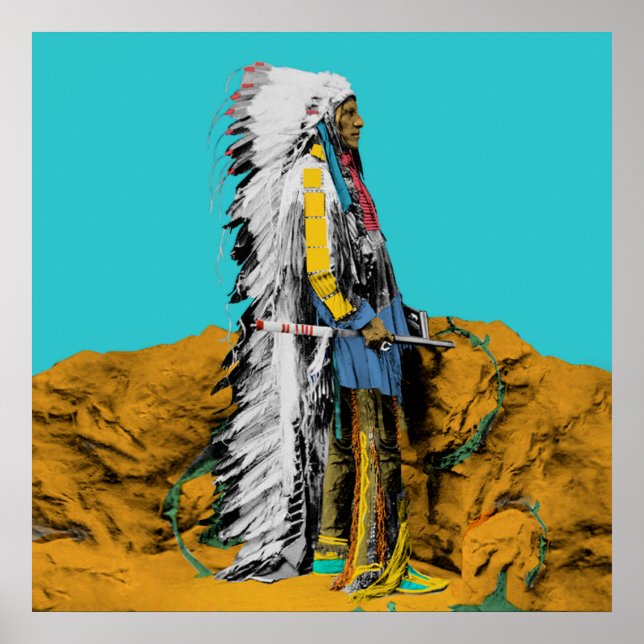 Affiche Sioux Lakota d'Amérique (Devant)