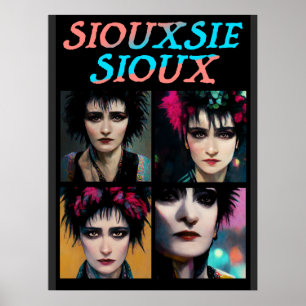 Affiche Siouxsie et les Banshees