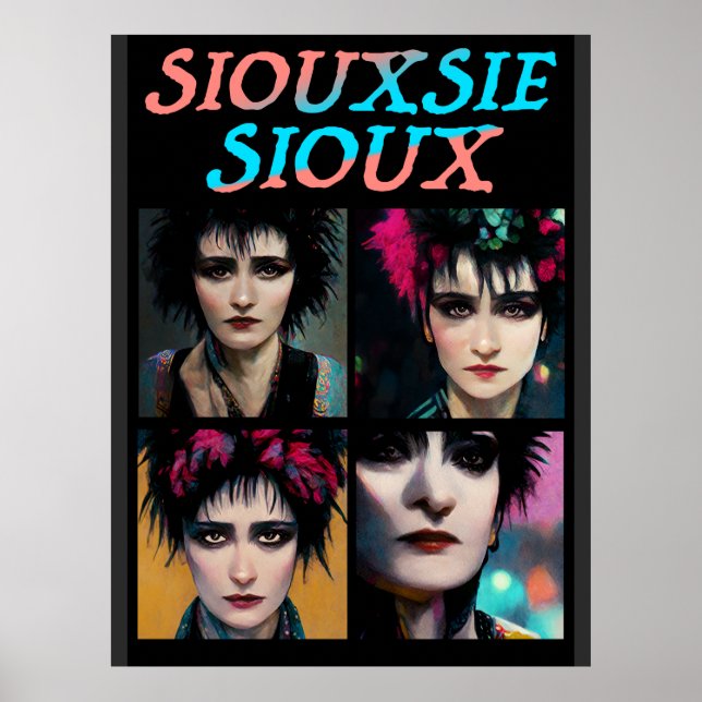 Affiche Siouxsie et les Banshees (Devant)