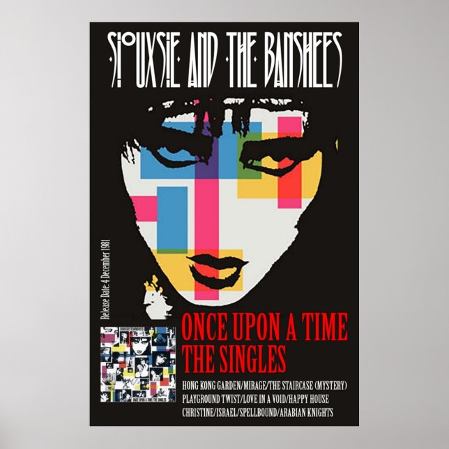Affiche Siouxsie et les Banshees Il était une fois (Devant)
