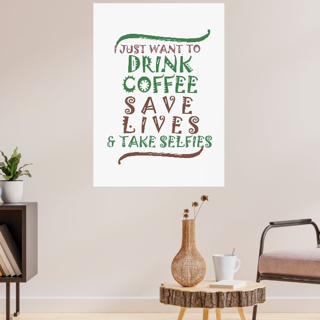 Affiche Sip, Snap, Smile : Le café et Selfie Lover (Salon 3)