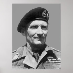 Affiche Sir Bernard Law Montgomery