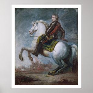 Affiche Sir Jeffrey Amherst (1717-1797) c.1768 (pétrole su