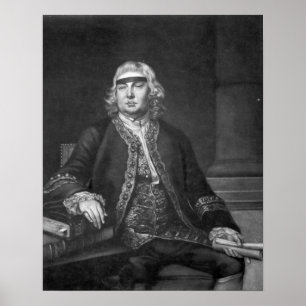 Affiche Sir John Fielding, gravé par James McArdell