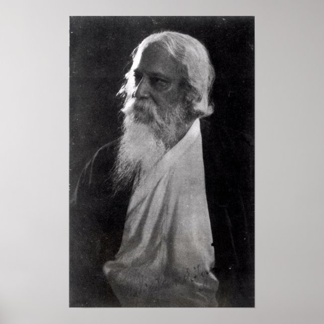 Affiche Sir Rabindranath Tagore (Devant)