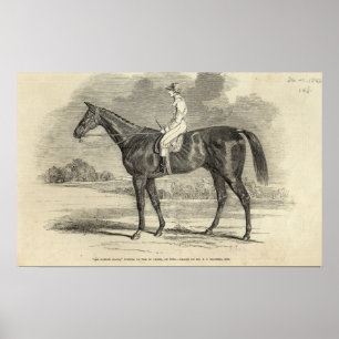 Affiche Sir Tatton Sykes', vainqueur du St. Leger