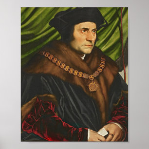 Affiche Sir Thomas More Par Hans Holbein Le Jeune