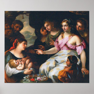 Affiche Sirani - La Recherche De Moïse