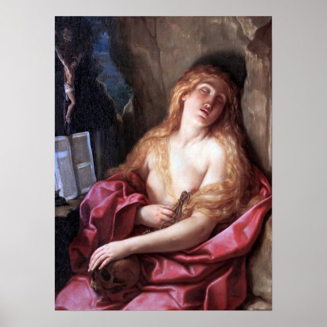 Affiche Sirani - Magdalene pénitente (Devant)