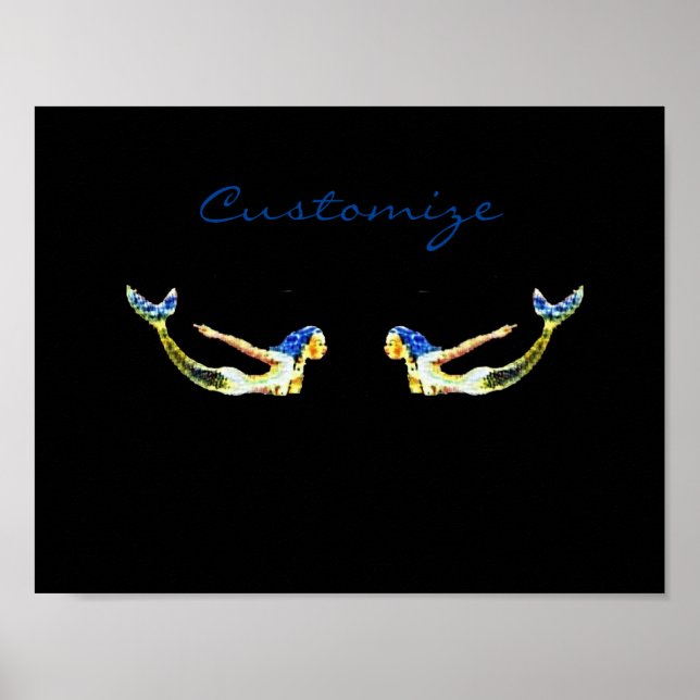 Affiche Sirène de natation Thunder_Cove (Devant)