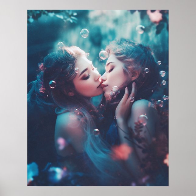 Affiche Sirènes lesbiennes (Devant)