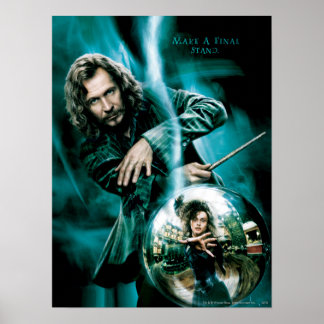 Affiche Sirius Black et Bellatrix Lestrange