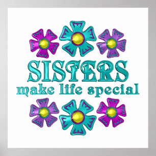 AFFICHE SISTERS MAKE LIFE SPECIAL