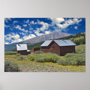 Affiche Site de la gare de Boreas, Colorado