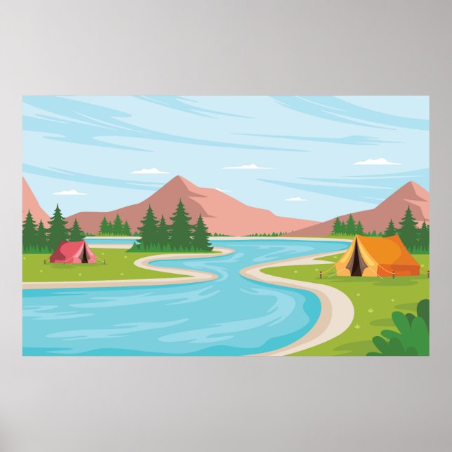 Affiche Site du camp (Devant)