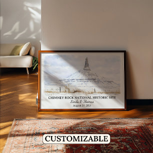 Affiche Site historique national de Chimney Rock Nebraska
