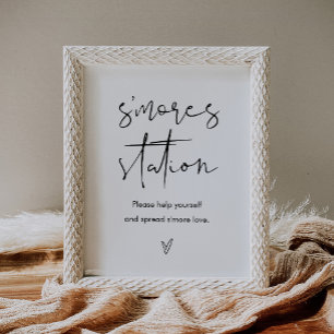 Affiche SITE STELLA Mariage S'mores Station