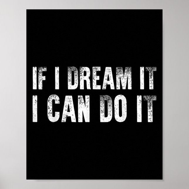 Affiche Sitive Affirmation Success Quote Men Women Teen Bo (Devant)