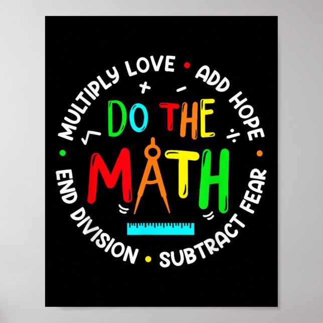 Affiche Sitive Quote Insring Slogan Love Hope Fear Do The  (Devant)