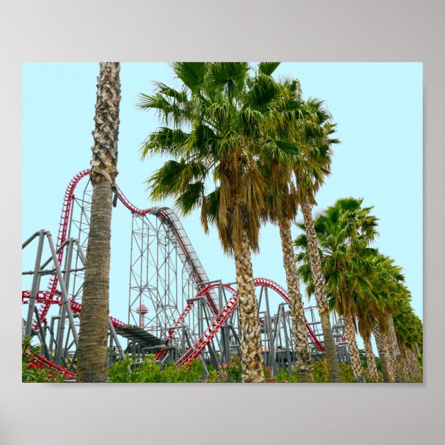 Affiche Six Flags Magic Mountain (Devant)