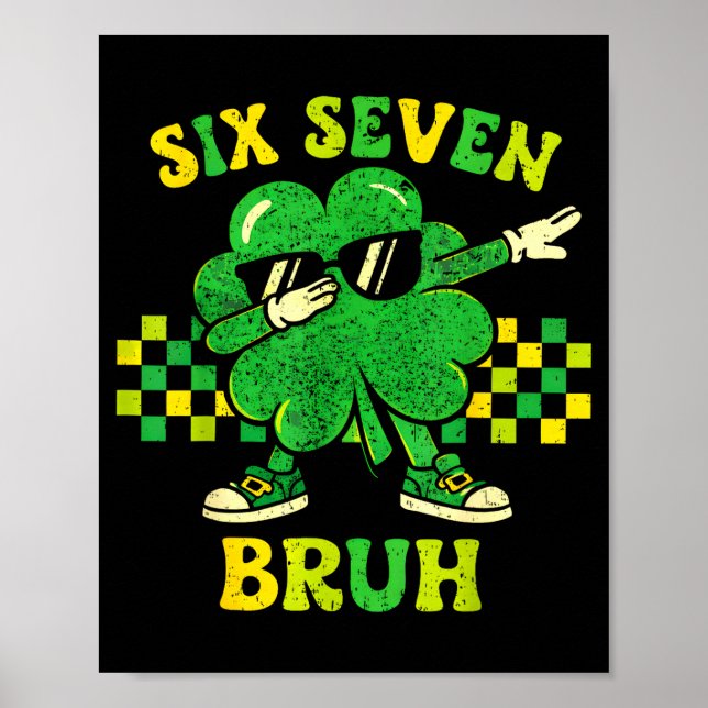 Affiche Six sept 67 mème jour de la Saint-Patrick 6 7 adol (Devant)