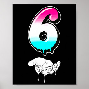 Affiche Six Sept Cool 6 7 Mème Slang Gen Alpha Costume Ma