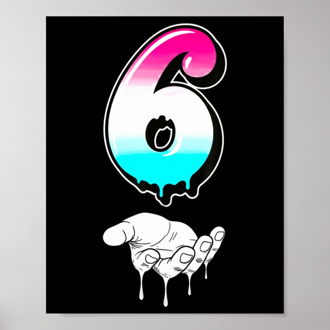Affiche Six Sept Cool 6 7 Mème Slang Gen Alpha Costume Ma (Devant)