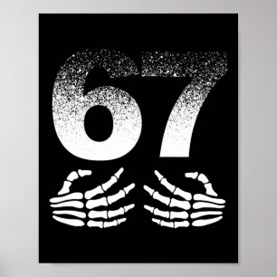 Affiche Six Sept Génération Alpha Argot Mème Populaire Ten