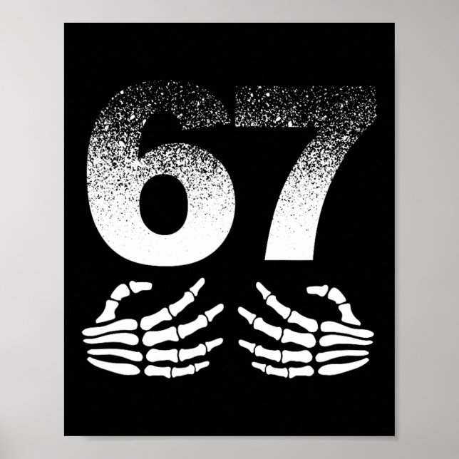 Affiche Six Sept Génération Alpha Argot Mème Populaire Ten (Devant)