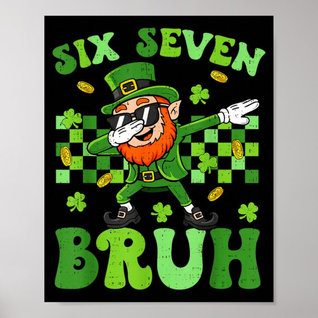 Affiche Six sept mec 67 journee st patrick garçons enfants (Devant)