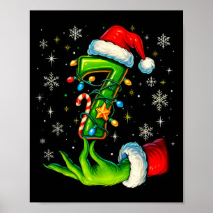 Affiche Six Seven 67 Mème Drôle de Noël Couple Corresponda