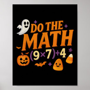 Affiche Six Seven 67 Mème Faites Le Calcul Halloween Alpha