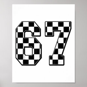 Affiche Six Seven 67 Mème Numéro 67